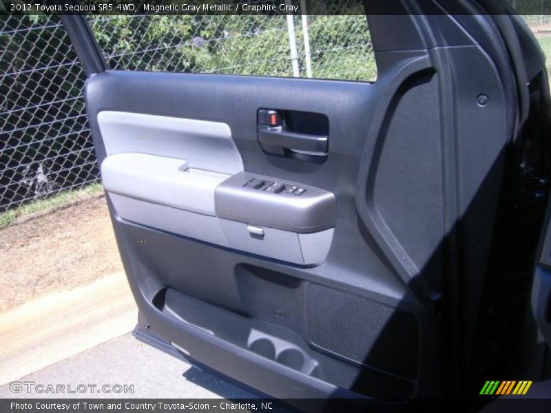 Magnetic Gray Metallic / Graphite Gray 2012 Toyota Sequoia SR5 4WD