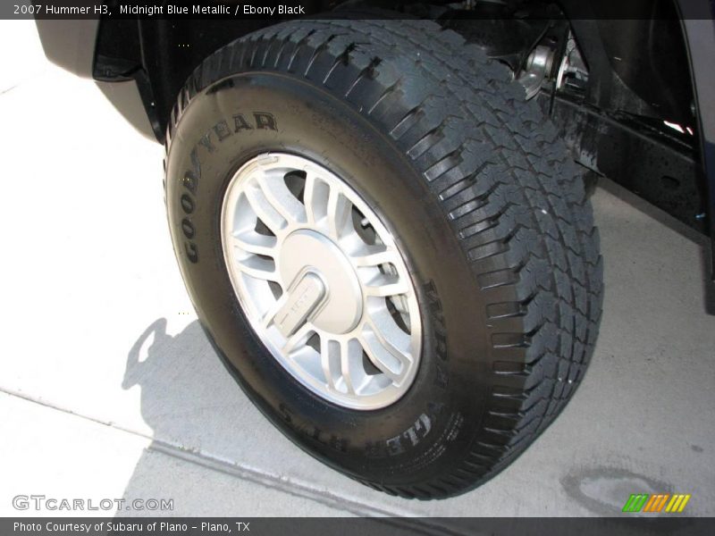 Midnight Blue Metallic / Ebony Black 2007 Hummer H3
