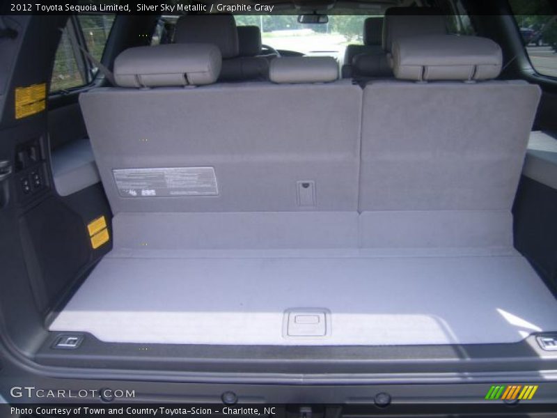 Silver Sky Metallic / Graphite Gray 2012 Toyota Sequoia Limited