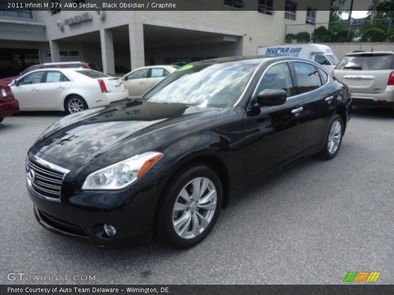 Black Obsidian / Graphite 2011 Infiniti M 37x AWD Sedan