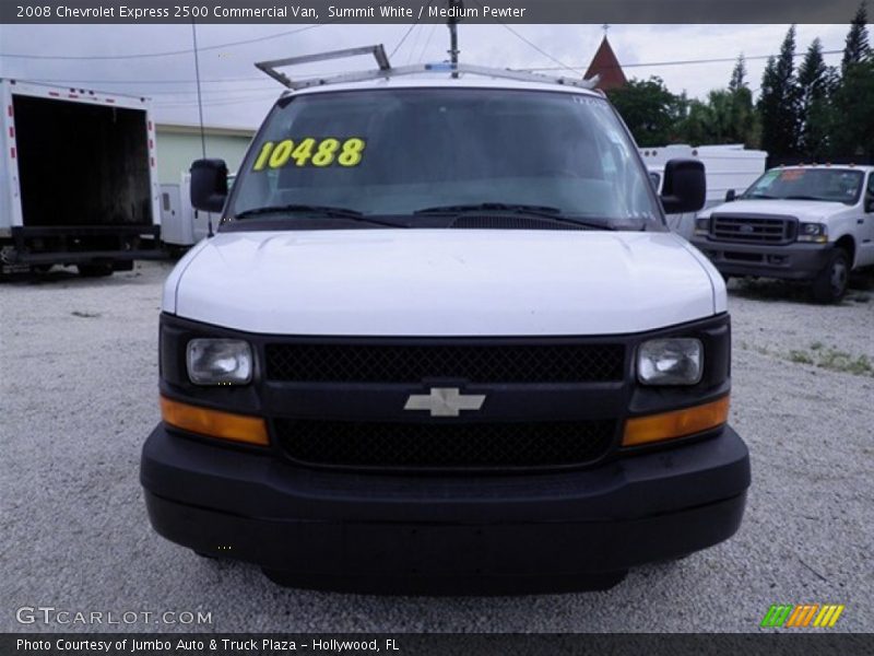 Summit White / Medium Pewter 2008 Chevrolet Express 2500 Commercial Van