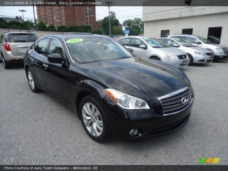 Black Obsidian / Graphite 2011 Infiniti M 37x AWD Sedan