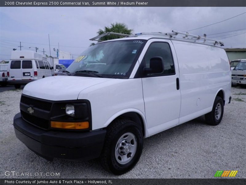 Summit White / Medium Pewter 2008 Chevrolet Express 2500 Commercial Van