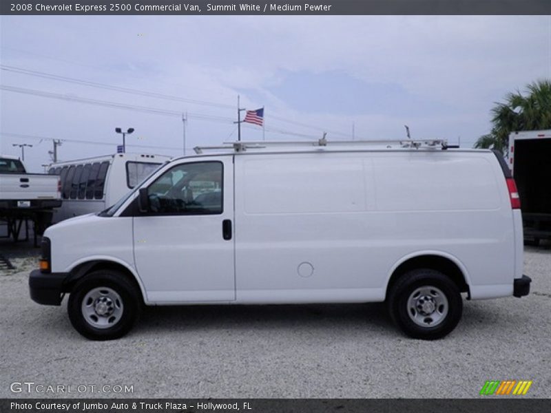 Summit White / Medium Pewter 2008 Chevrolet Express 2500 Commercial Van