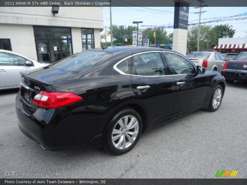 Black Obsidian / Graphite 2011 Infiniti M 37x AWD Sedan