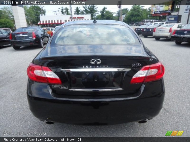 Black Obsidian / Graphite 2011 Infiniti M 37x AWD Sedan