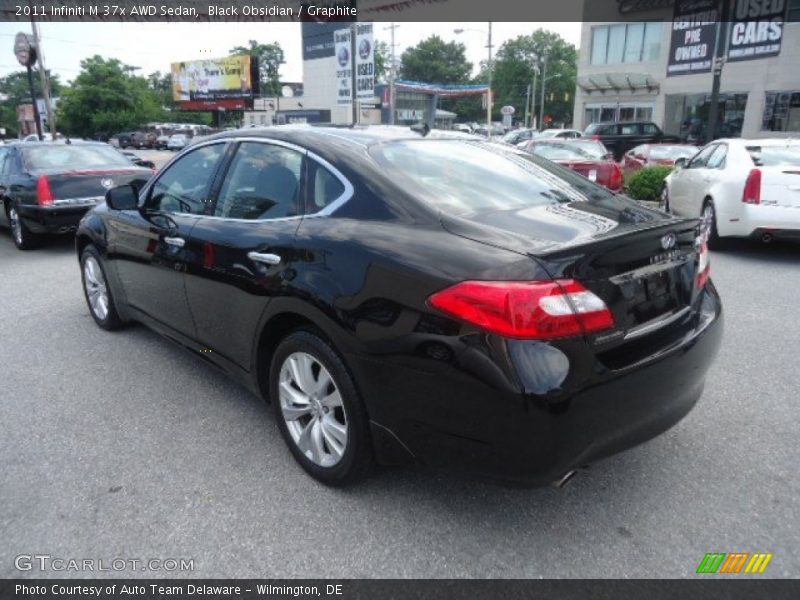 Black Obsidian / Graphite 2011 Infiniti M 37x AWD Sedan