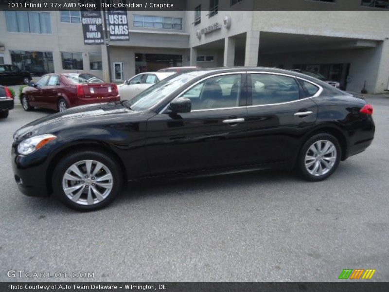 Black Obsidian / Graphite 2011 Infiniti M 37x AWD Sedan