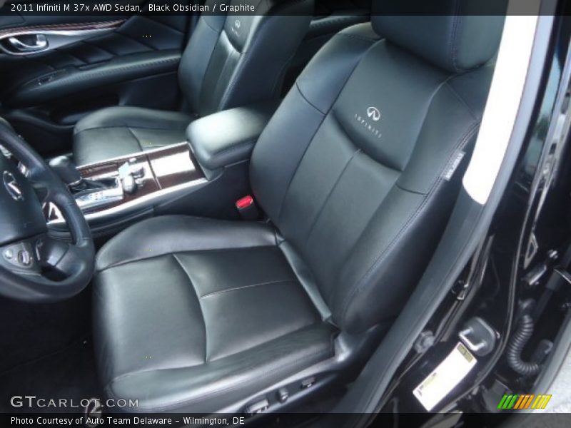 Black Obsidian / Graphite 2011 Infiniti M 37x AWD Sedan