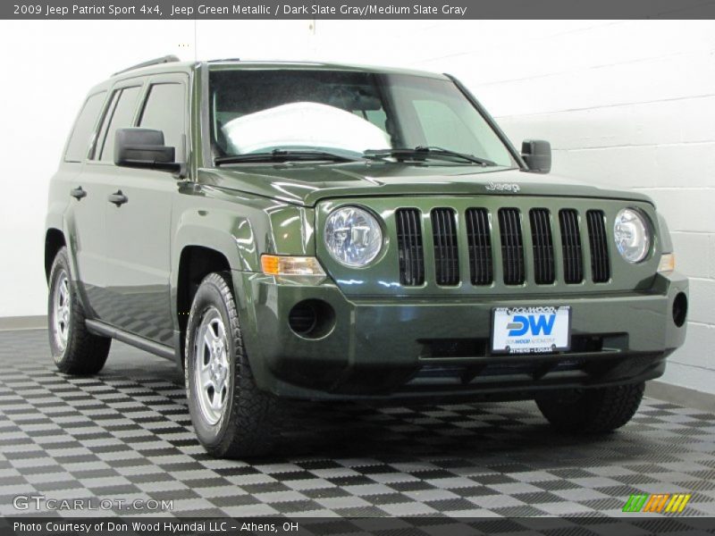 Jeep Green Metallic / Dark Slate Gray/Medium Slate Gray 2009 Jeep Patriot Sport 4x4