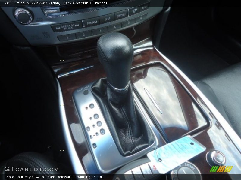 Black Obsidian / Graphite 2011 Infiniti M 37x AWD Sedan