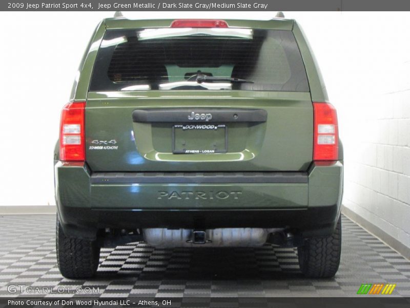 Jeep Green Metallic / Dark Slate Gray/Medium Slate Gray 2009 Jeep Patriot Sport 4x4