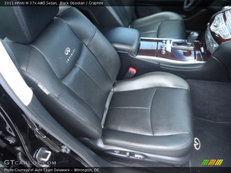 Black Obsidian / Graphite 2011 Infiniti M 37x AWD Sedan