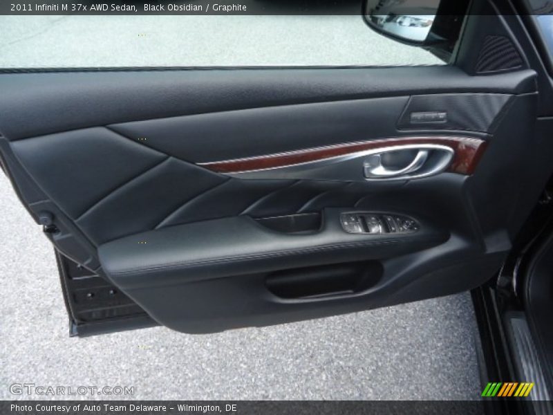 Black Obsidian / Graphite 2011 Infiniti M 37x AWD Sedan