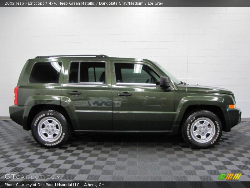 Jeep Green Metallic / Dark Slate Gray/Medium Slate Gray 2009 Jeep Patriot Sport 4x4