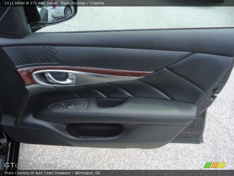 Black Obsidian / Graphite 2011 Infiniti M 37x AWD Sedan
