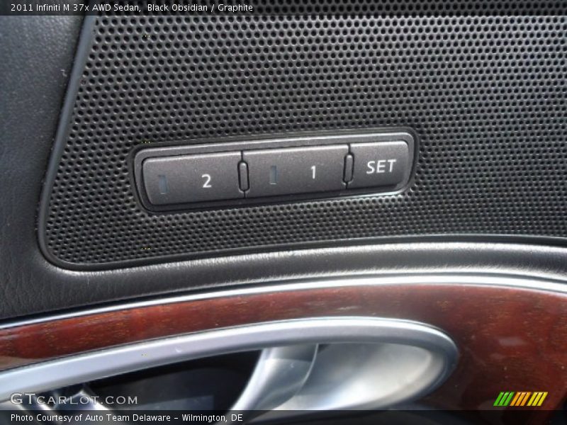 Black Obsidian / Graphite 2011 Infiniti M 37x AWD Sedan