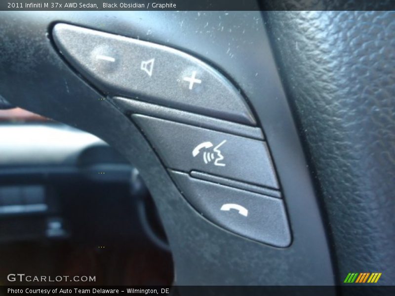 Black Obsidian / Graphite 2011 Infiniti M 37x AWD Sedan