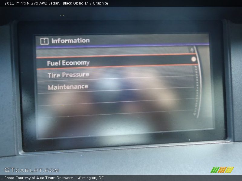 Black Obsidian / Graphite 2011 Infiniti M 37x AWD Sedan