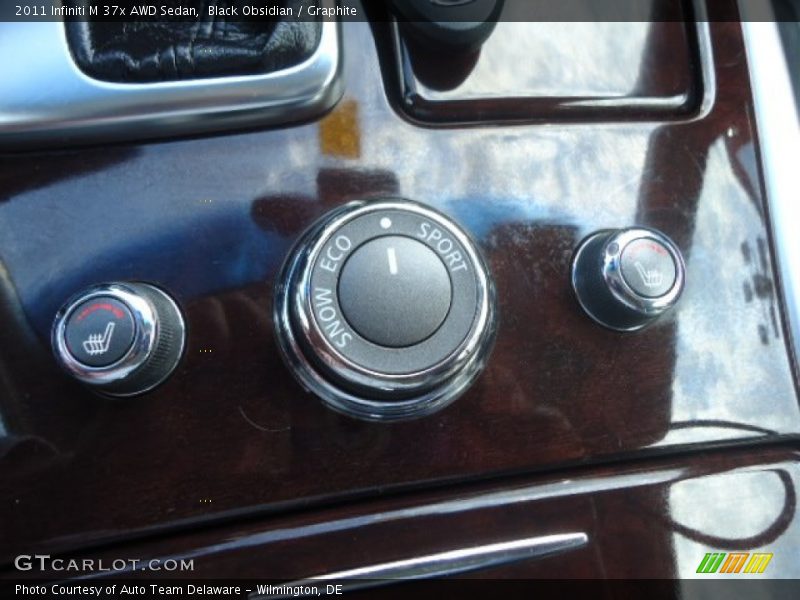 Black Obsidian / Graphite 2011 Infiniti M 37x AWD Sedan