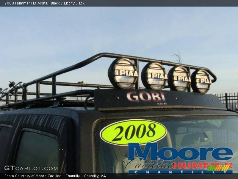 Black / Ebony Black 2008 Hummer H3 Alpha
