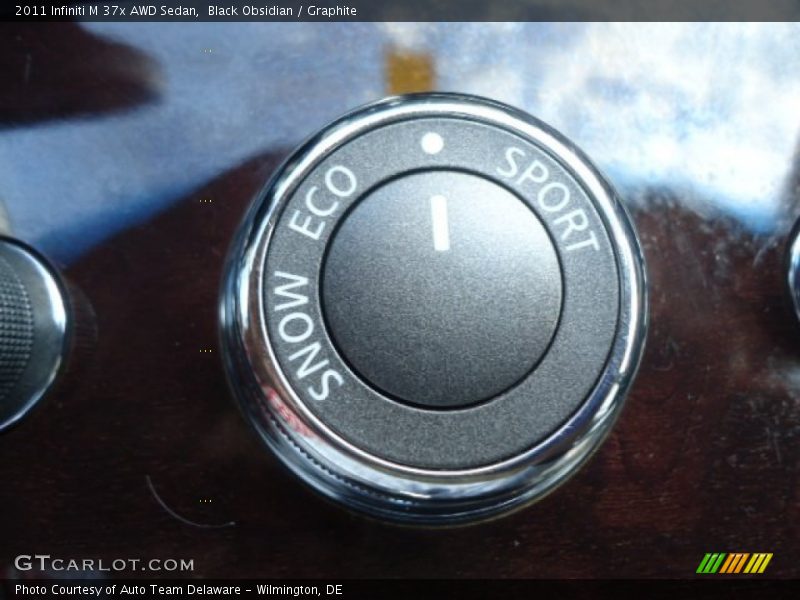Black Obsidian / Graphite 2011 Infiniti M 37x AWD Sedan