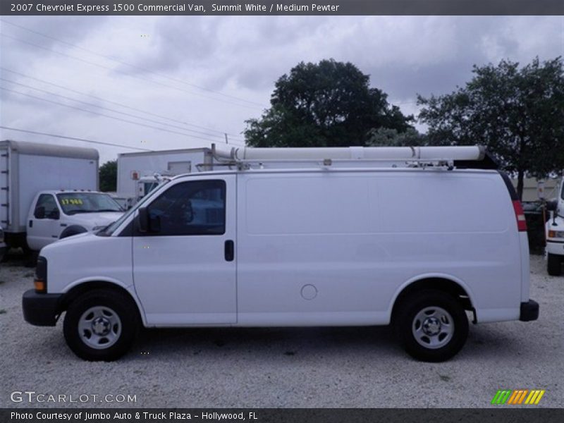 Summit White / Medium Pewter 2007 Chevrolet Express 1500 Commercial Van