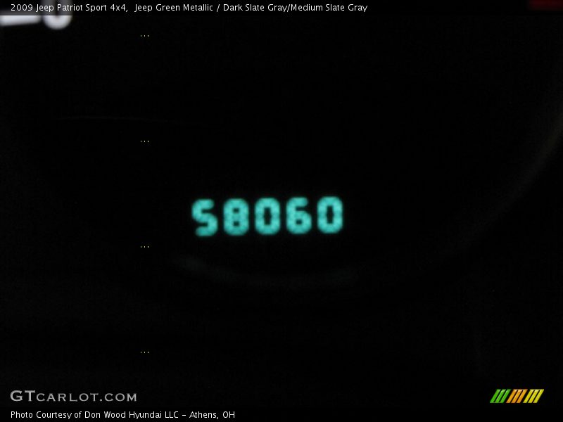 Jeep Green Metallic / Dark Slate Gray/Medium Slate Gray 2009 Jeep Patriot Sport 4x4