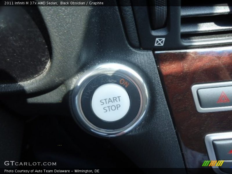 Black Obsidian / Graphite 2011 Infiniti M 37x AWD Sedan