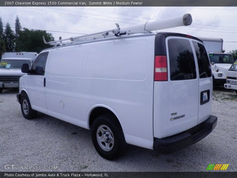 Summit White / Medium Pewter 2007 Chevrolet Express 1500 Commercial Van