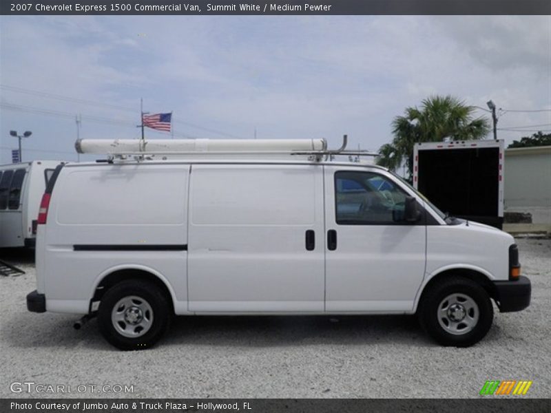 Summit White / Medium Pewter 2007 Chevrolet Express 1500 Commercial Van