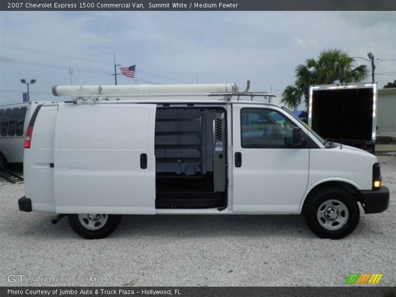 Summit White / Medium Pewter 2007 Chevrolet Express 1500 Commercial Van