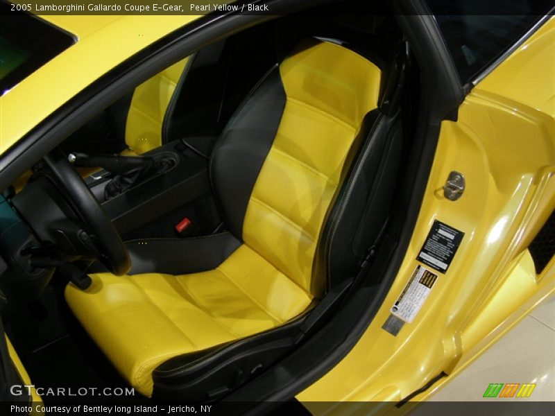 Pearl Yellow / Black 2005 Lamborghini Gallardo Coupe E-Gear