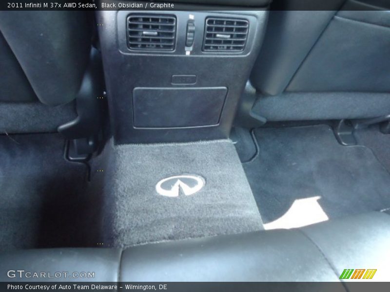 Black Obsidian / Graphite 2011 Infiniti M 37x AWD Sedan