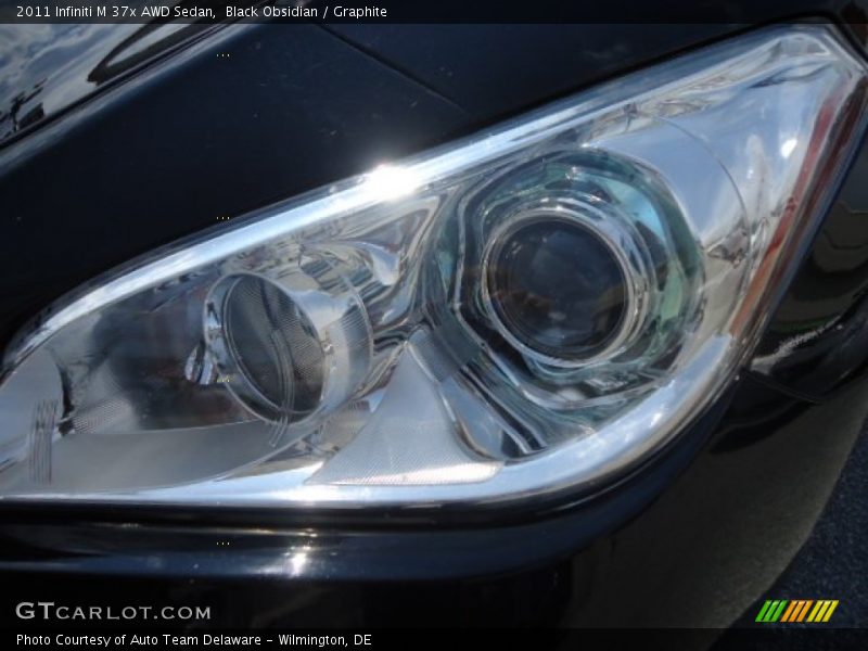 Black Obsidian / Graphite 2011 Infiniti M 37x AWD Sedan