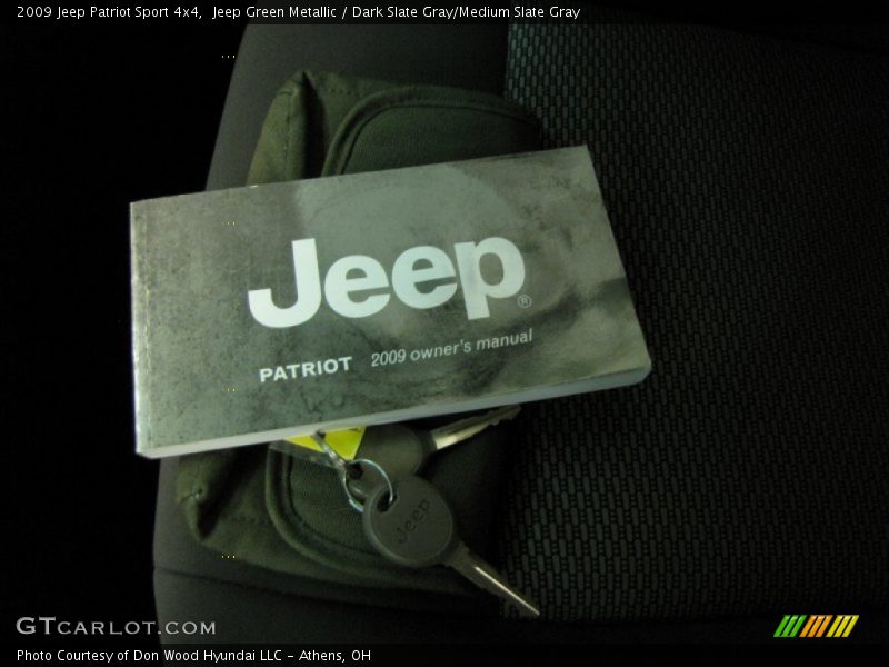 Jeep Green Metallic / Dark Slate Gray/Medium Slate Gray 2009 Jeep Patriot Sport 4x4