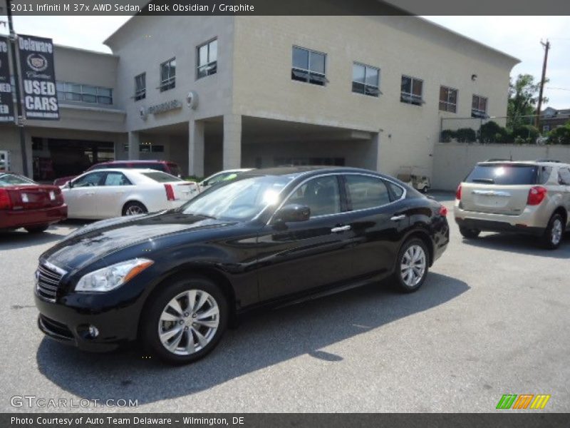 Black Obsidian / Graphite 2011 Infiniti M 37x AWD Sedan