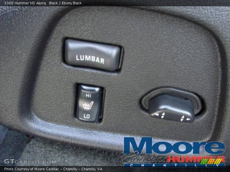 Black / Ebony Black 2008 Hummer H3 Alpha