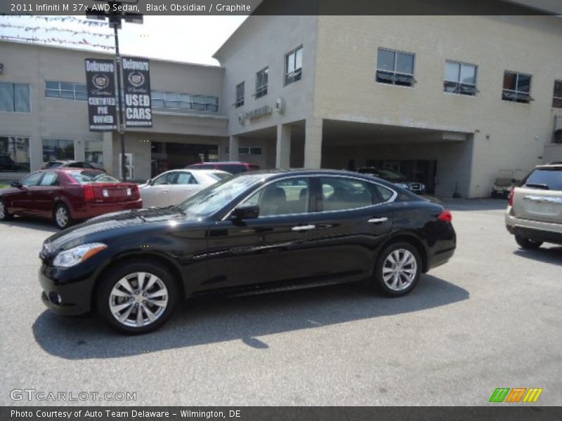 Black Obsidian / Graphite 2011 Infiniti M 37x AWD Sedan