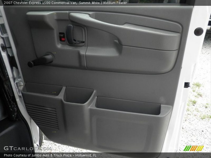 Summit White / Medium Pewter 2007 Chevrolet Express 1500 Commercial Van
