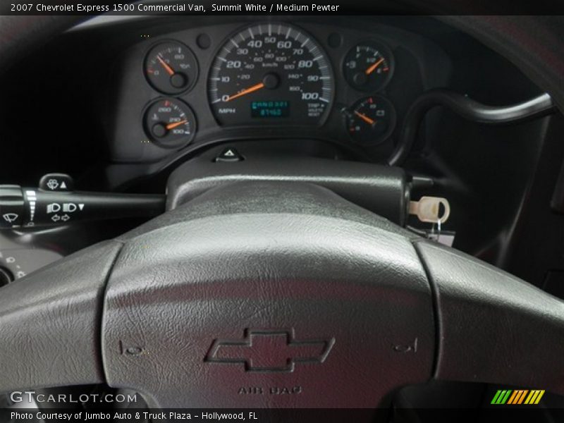 Summit White / Medium Pewter 2007 Chevrolet Express 1500 Commercial Van