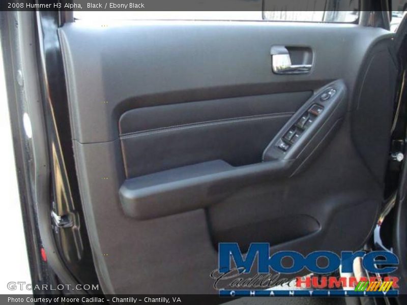 Black / Ebony Black 2008 Hummer H3 Alpha