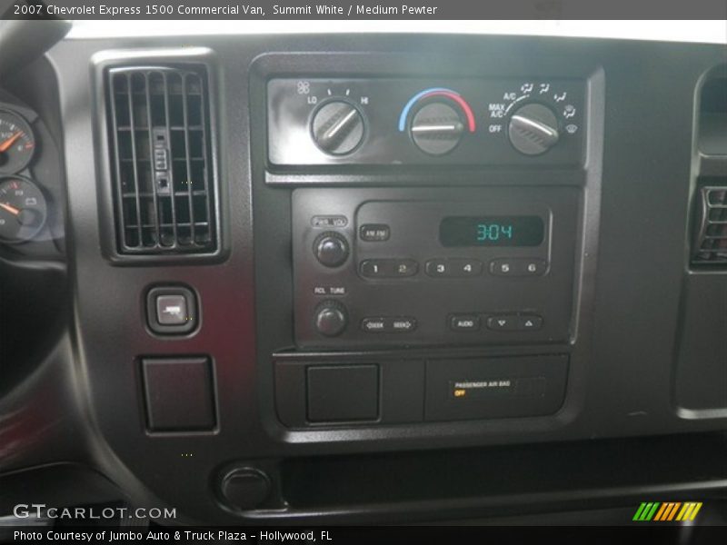 Summit White / Medium Pewter 2007 Chevrolet Express 1500 Commercial Van