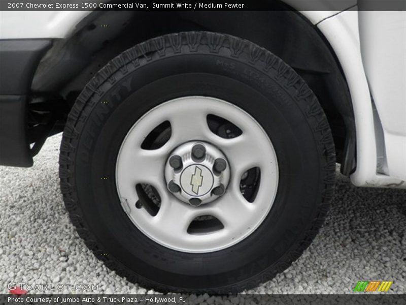Summit White / Medium Pewter 2007 Chevrolet Express 1500 Commercial Van