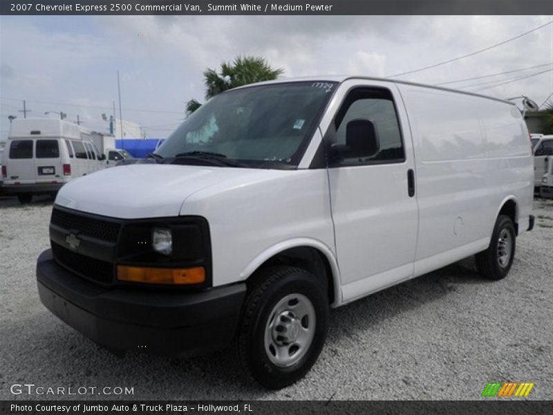 Summit White / Medium Pewter 2007 Chevrolet Express 2500 Commercial Van