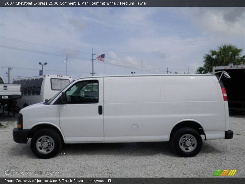 Summit White / Medium Pewter 2007 Chevrolet Express 2500 Commercial Van