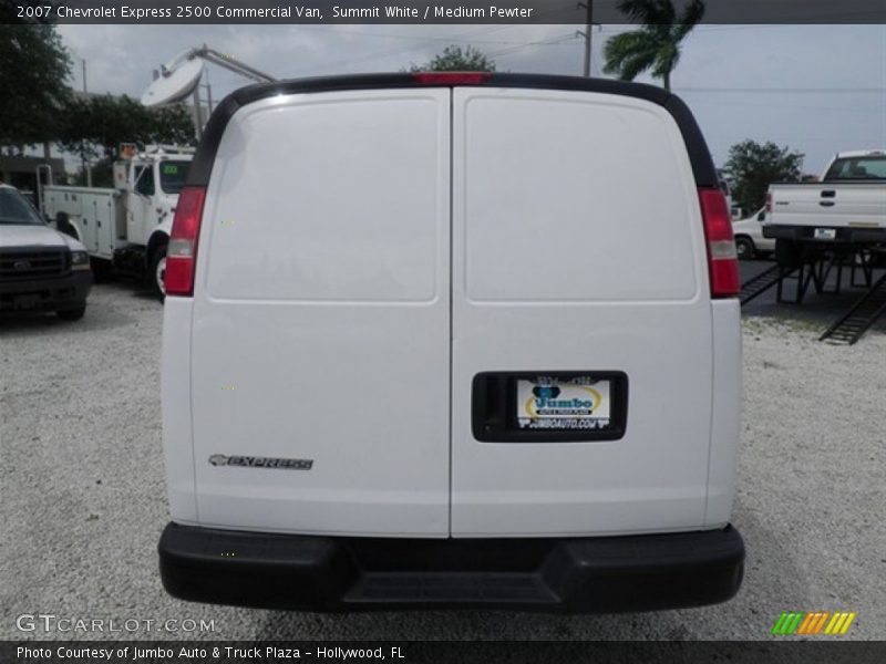 Summit White / Medium Pewter 2007 Chevrolet Express 2500 Commercial Van