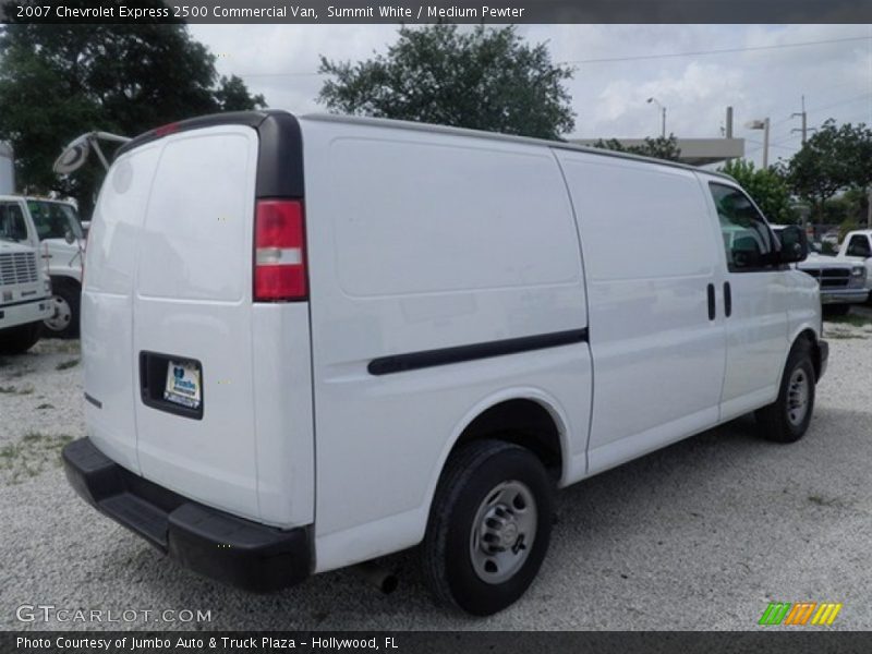 Summit White / Medium Pewter 2007 Chevrolet Express 2500 Commercial Van