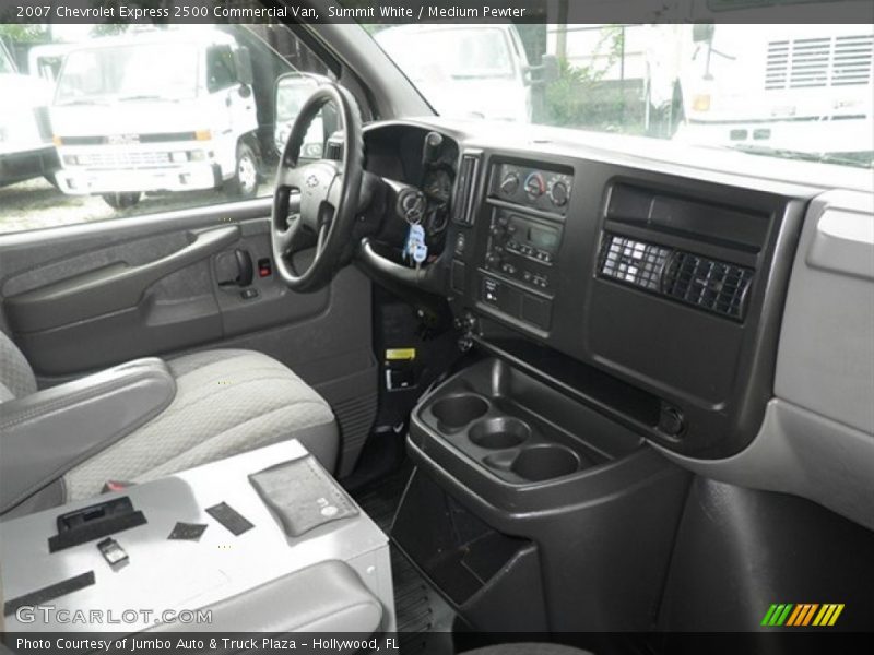 Summit White / Medium Pewter 2007 Chevrolet Express 2500 Commercial Van