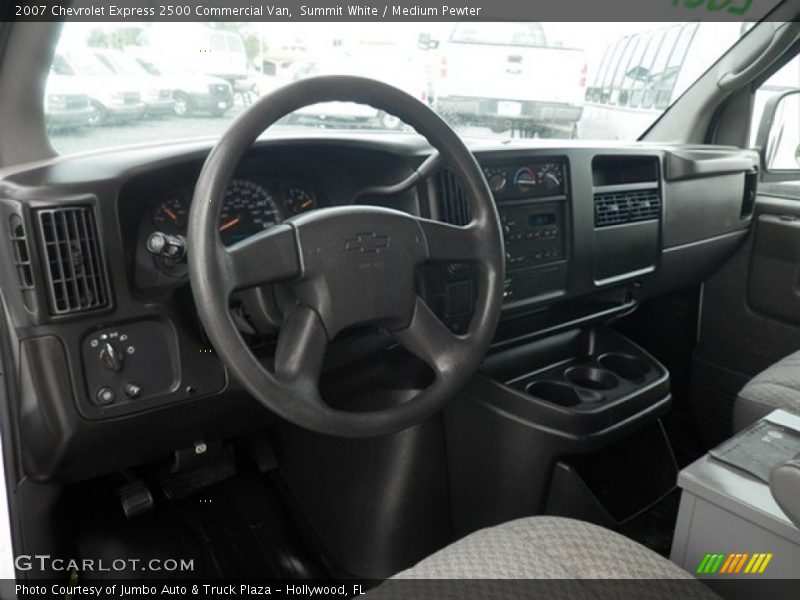 Summit White / Medium Pewter 2007 Chevrolet Express 2500 Commercial Van